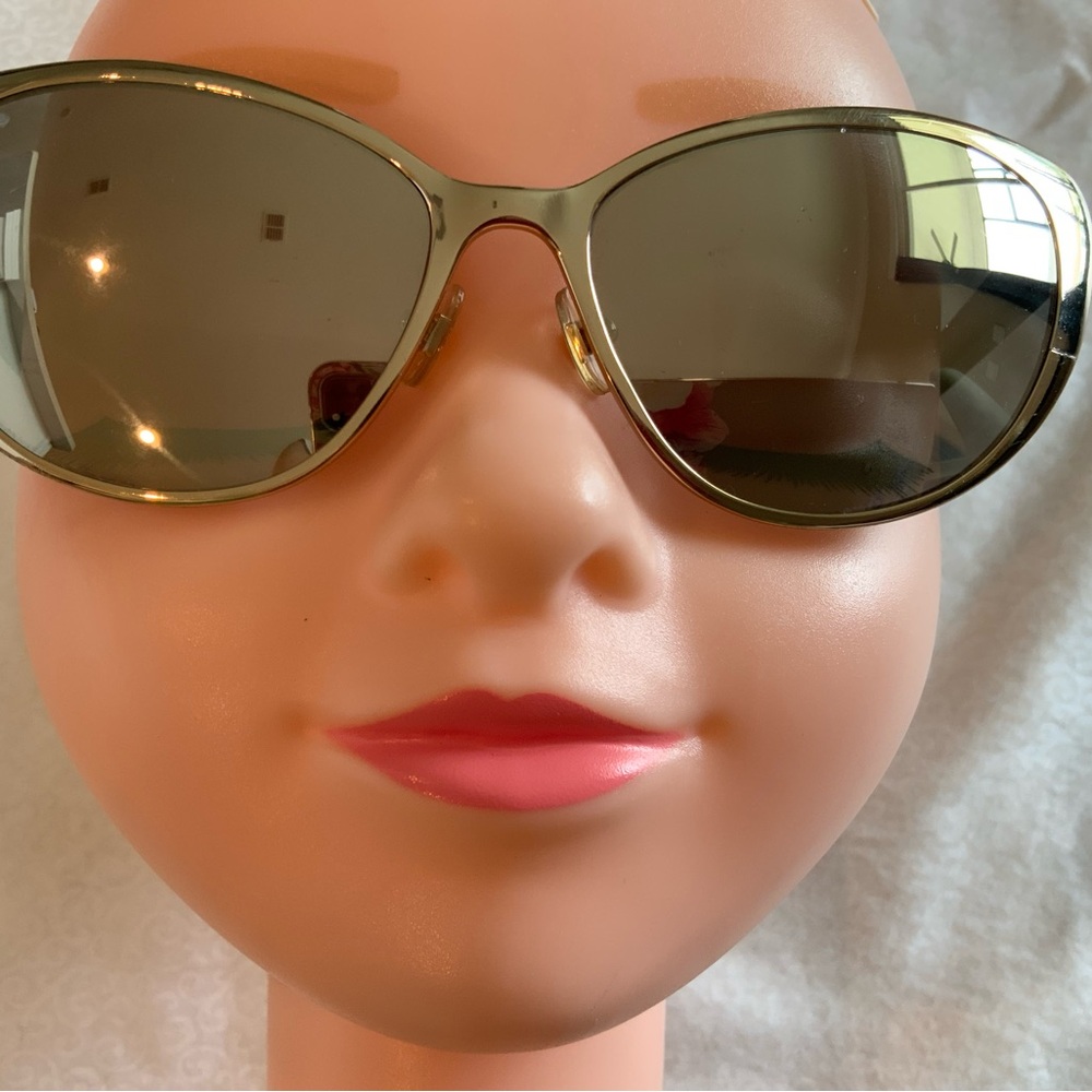 Kate Spade Sunglasses Aliza/S 3YG UN 55-15 135 4-4 Gold Cat Eye SMALL SCRATCHES